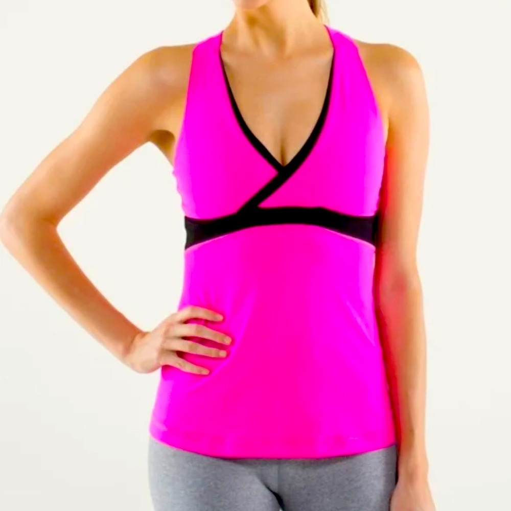 Lululemon Lulu Deep V Athletic Tank Top Size 6